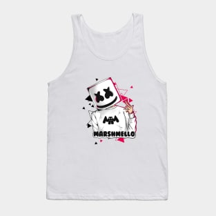 Marshmello | Pink Neon Tank Top